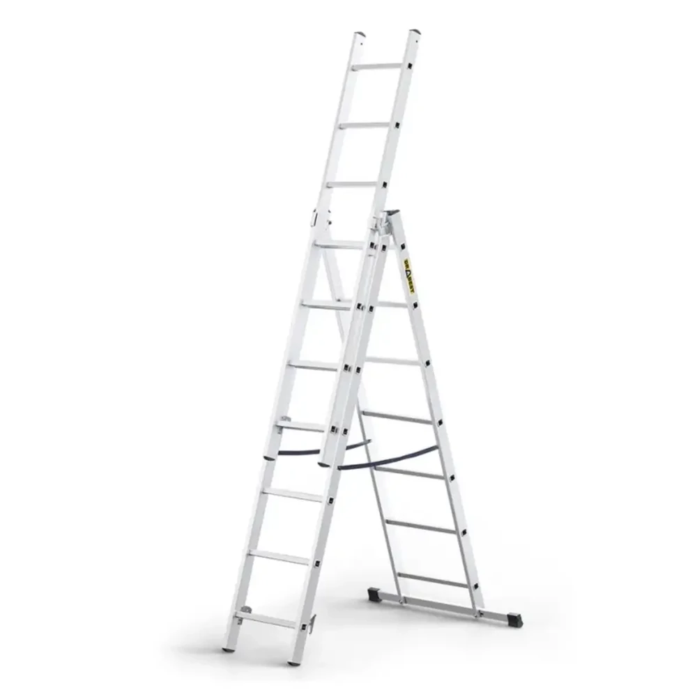 DRABEST többcélú alu létra 3x7 fokos