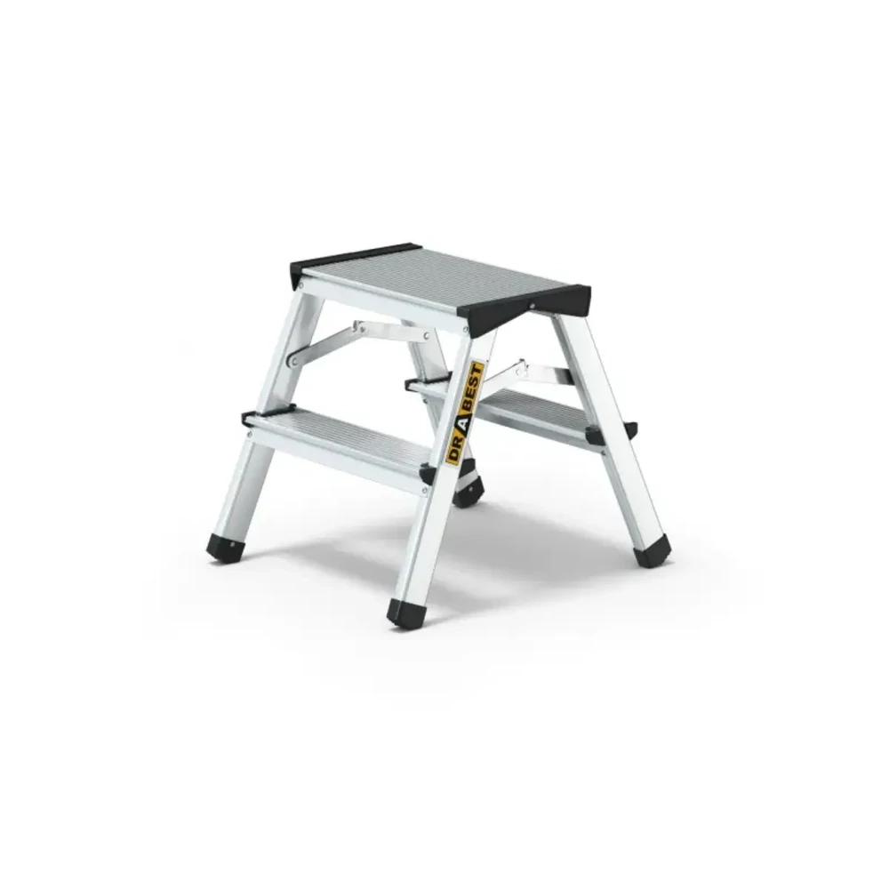 DRABEST alu háztartási fellépő 2 x 2 fokos