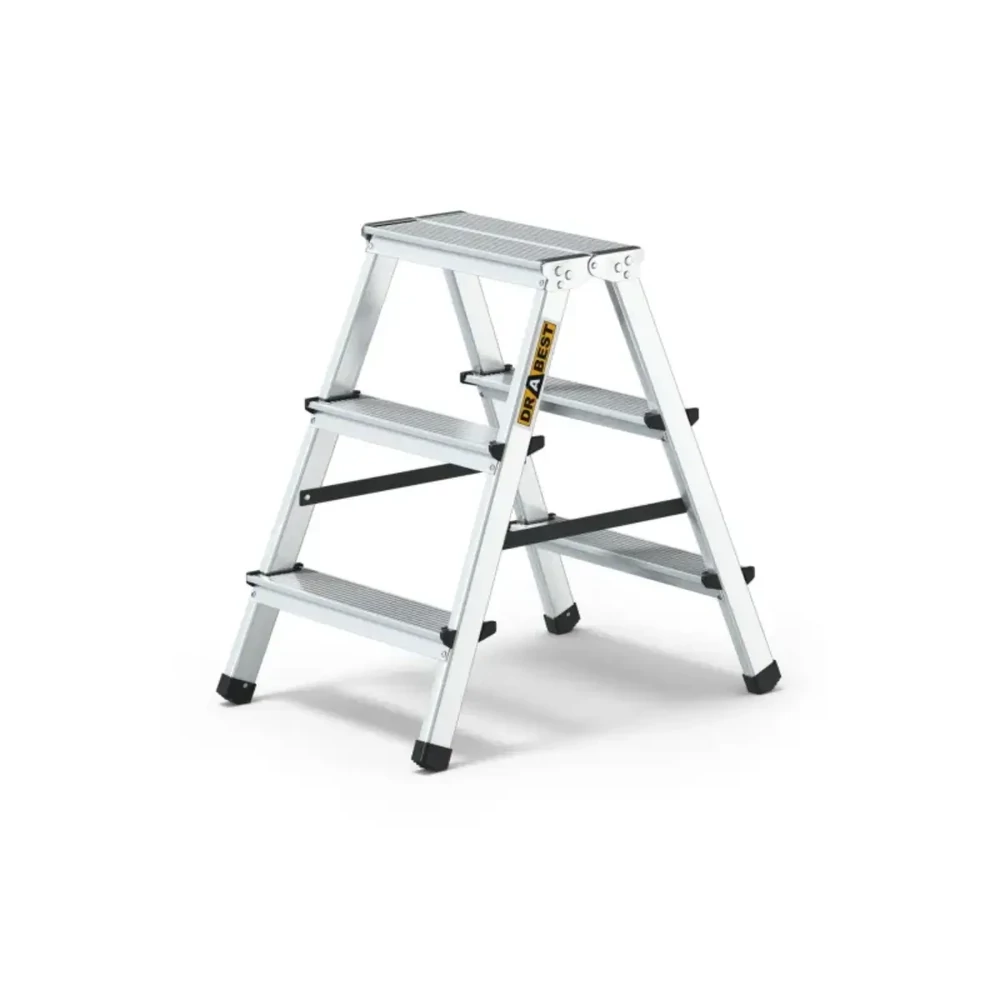DRABEST alu háztartási fellépő 2 x 3 fokos