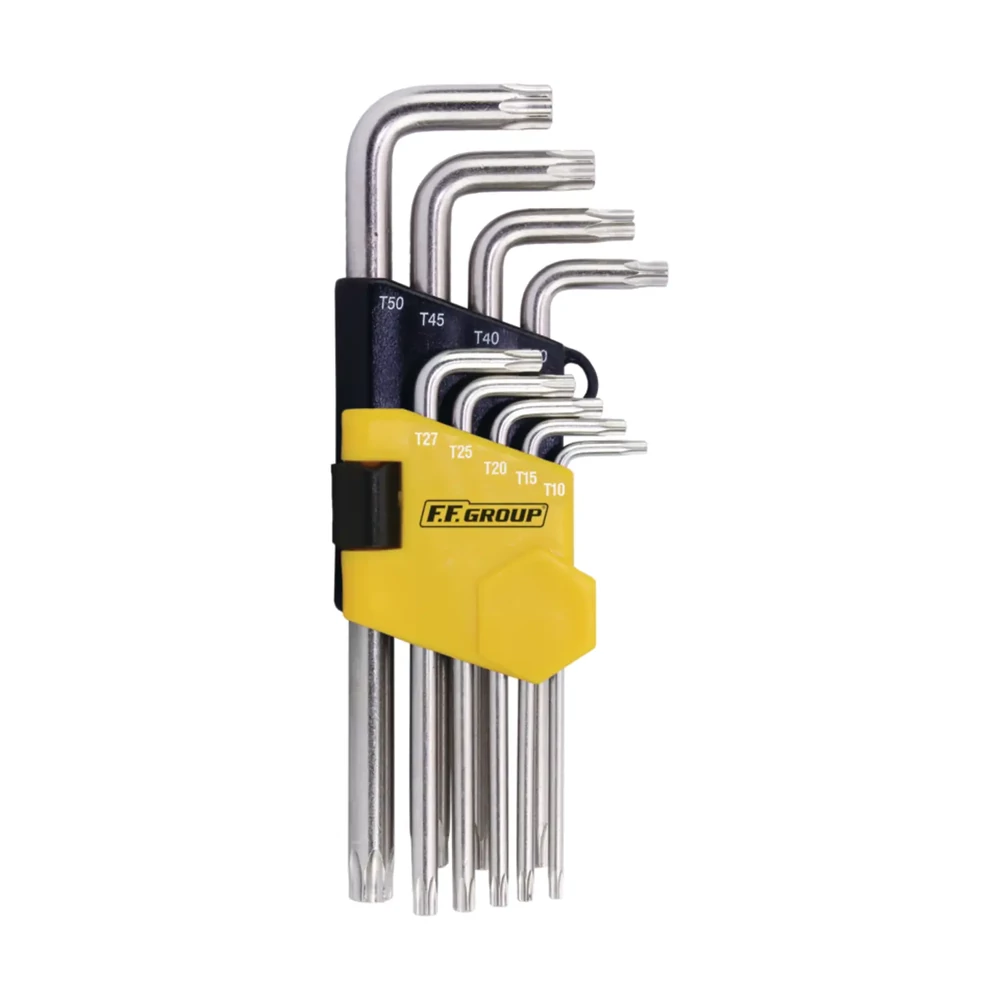 FF Group hosszított torx-kulcs készlet (9 részes T10-T50)