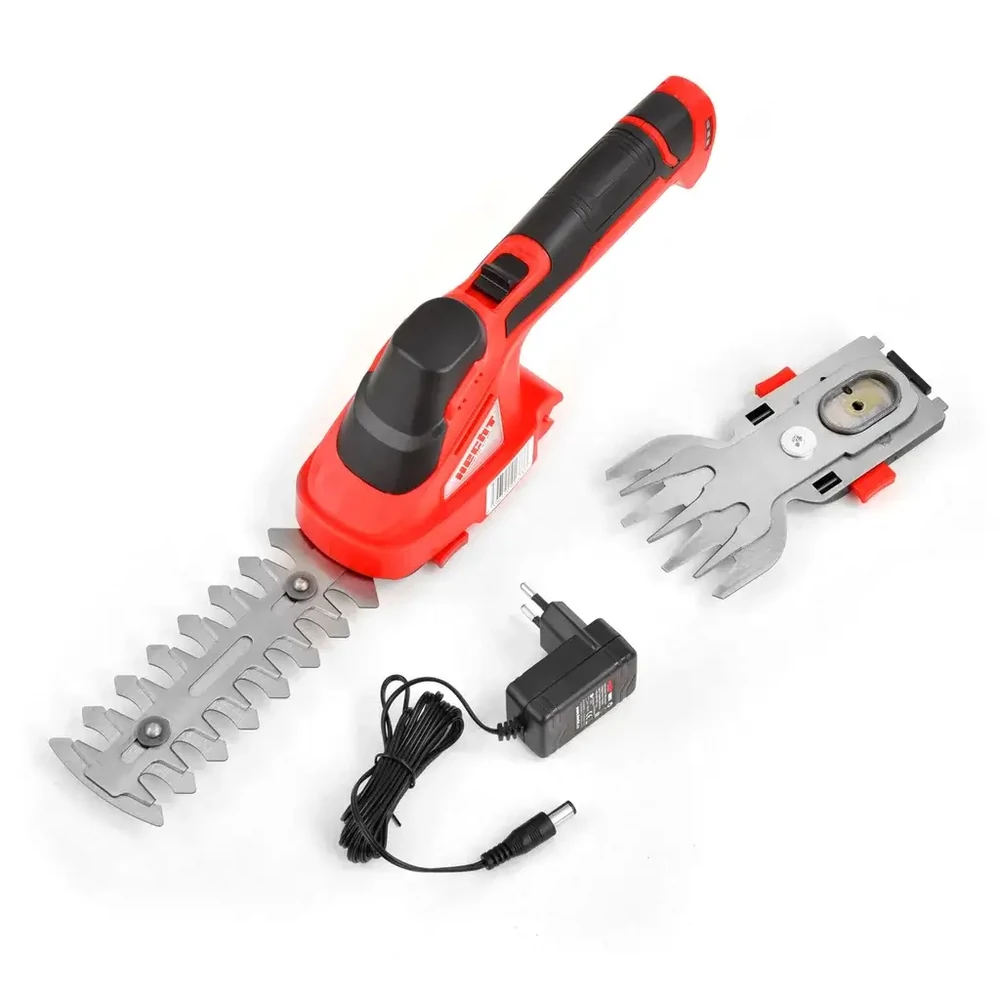 HECHT 5013 2 in 1 akkus sövényvágó és fűnyíró olló (1.3Ah akkuval+töltővel)