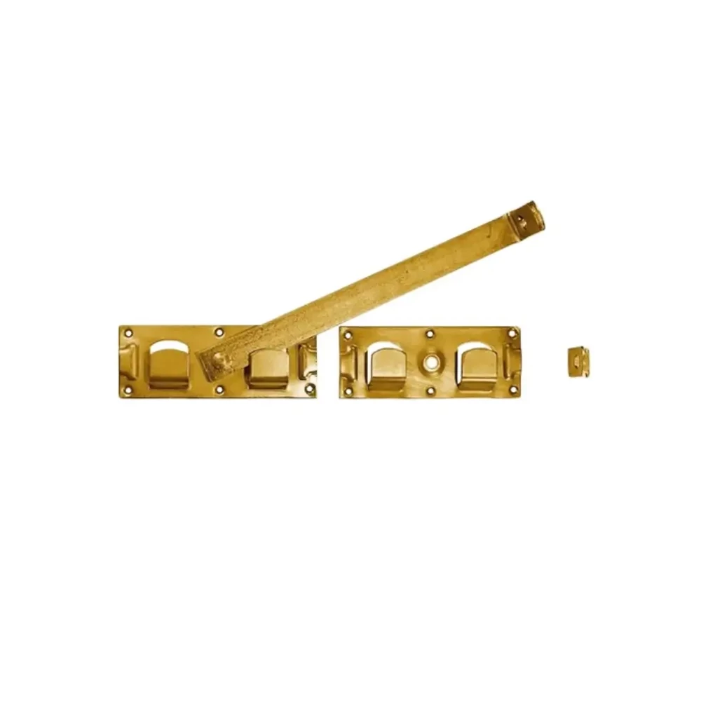 Kapuzár Kétszárnyas Lakatolható 440x70mm Horganyzott