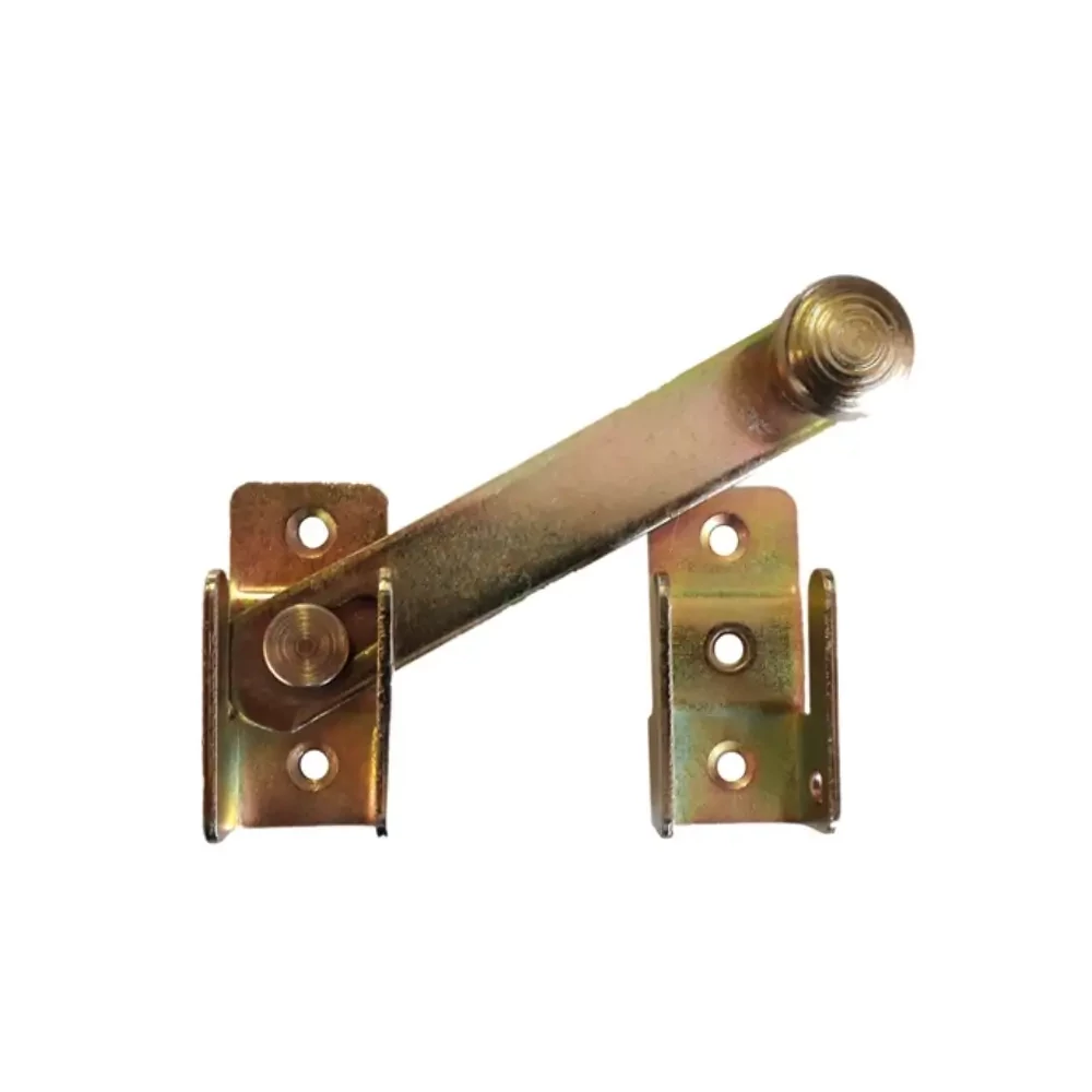 Kapuzár retesz kétszárnyas horganyzott 120x55mm