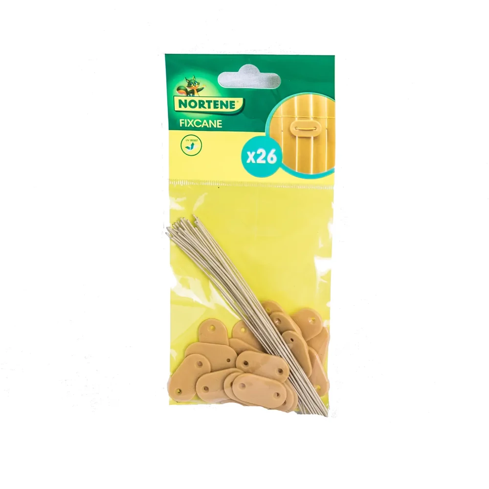 Nortene FIXCANE - Speciális rögzítő mű nádfonatokhoz bambusz (26 darab / csomag)