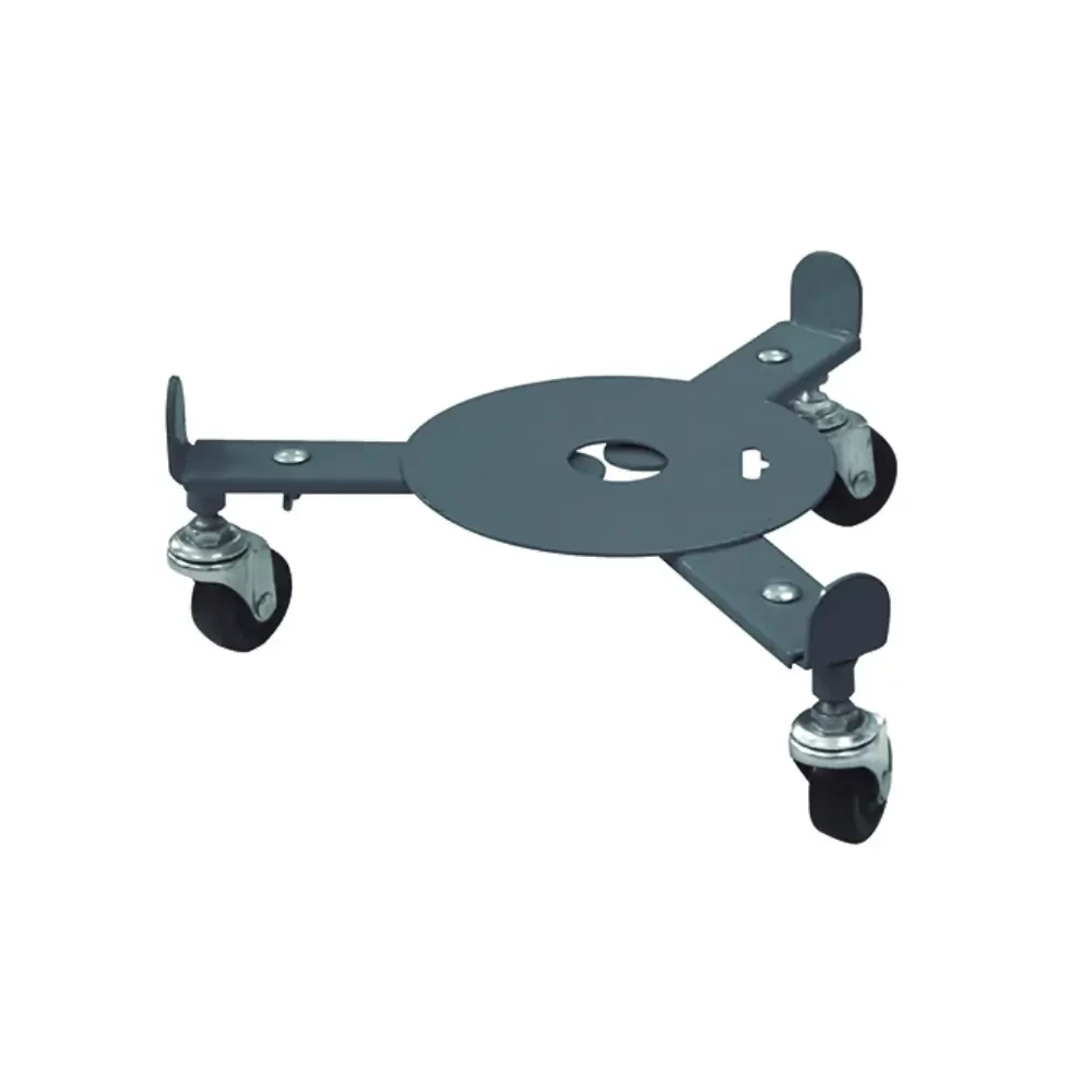 Nortene FLORA ROLL EXTENS - Állítható méretű gurulós virágalátét, szürke 0,30-0,42m