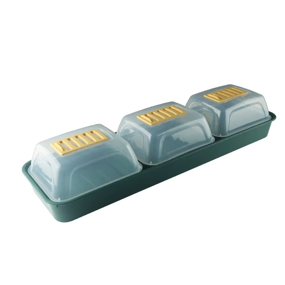 Nortene RAPID GROW WINDOW - Ablakba helyezhető mini üvegházak 22 x 17,5 x 13 cm x 3 db