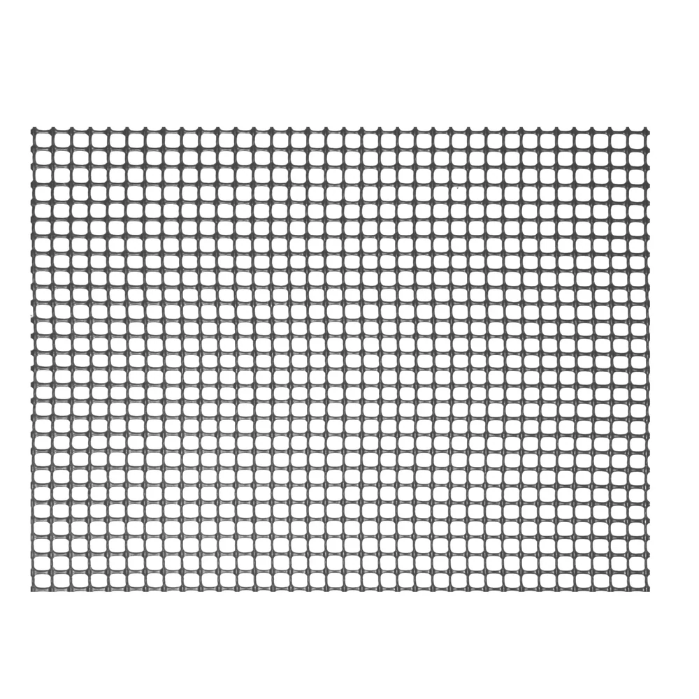 Nortene SQUARE - Műanyag kertirács 0,5 x 5 m antracit (5 x 5 mm)