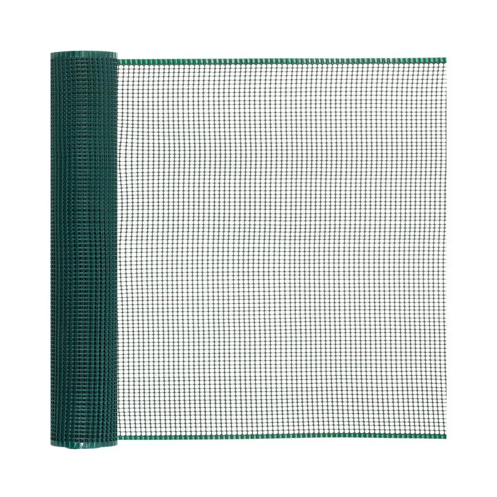 Nortene SQUARE - Műanyag kertirács 0,5 x 5 m zöld (10 x 10 mm)