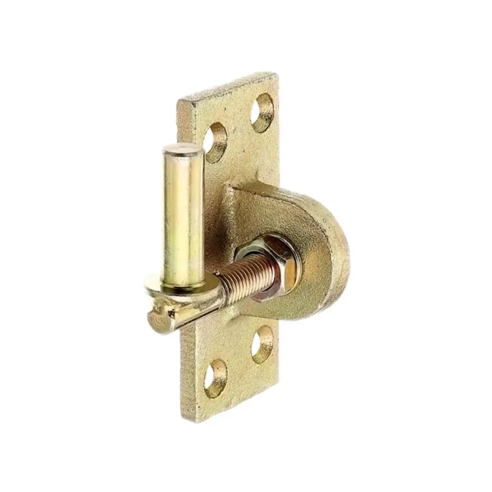 Pántcsap felcsavarozható állítható D=13mm sárga horganyzott