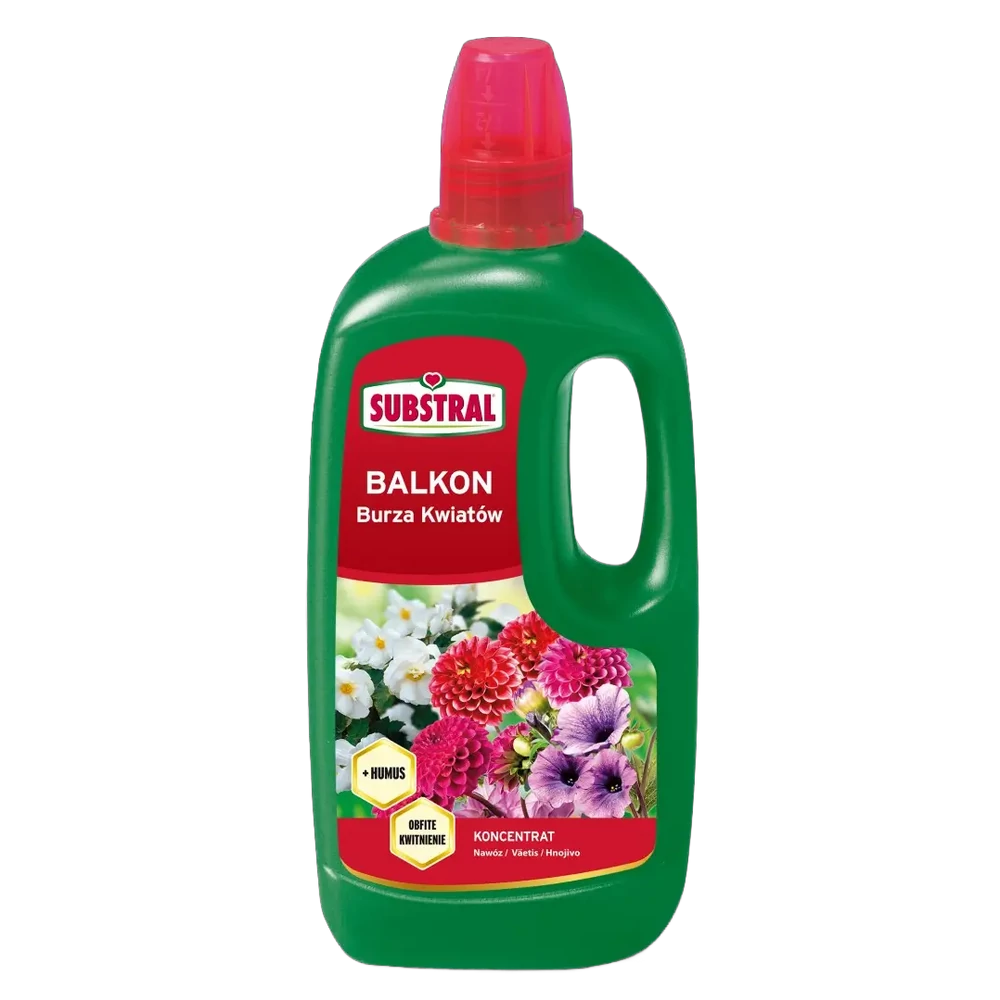 Substral Tápoldat muskátlihoz és  balkonnövényekhez 1L