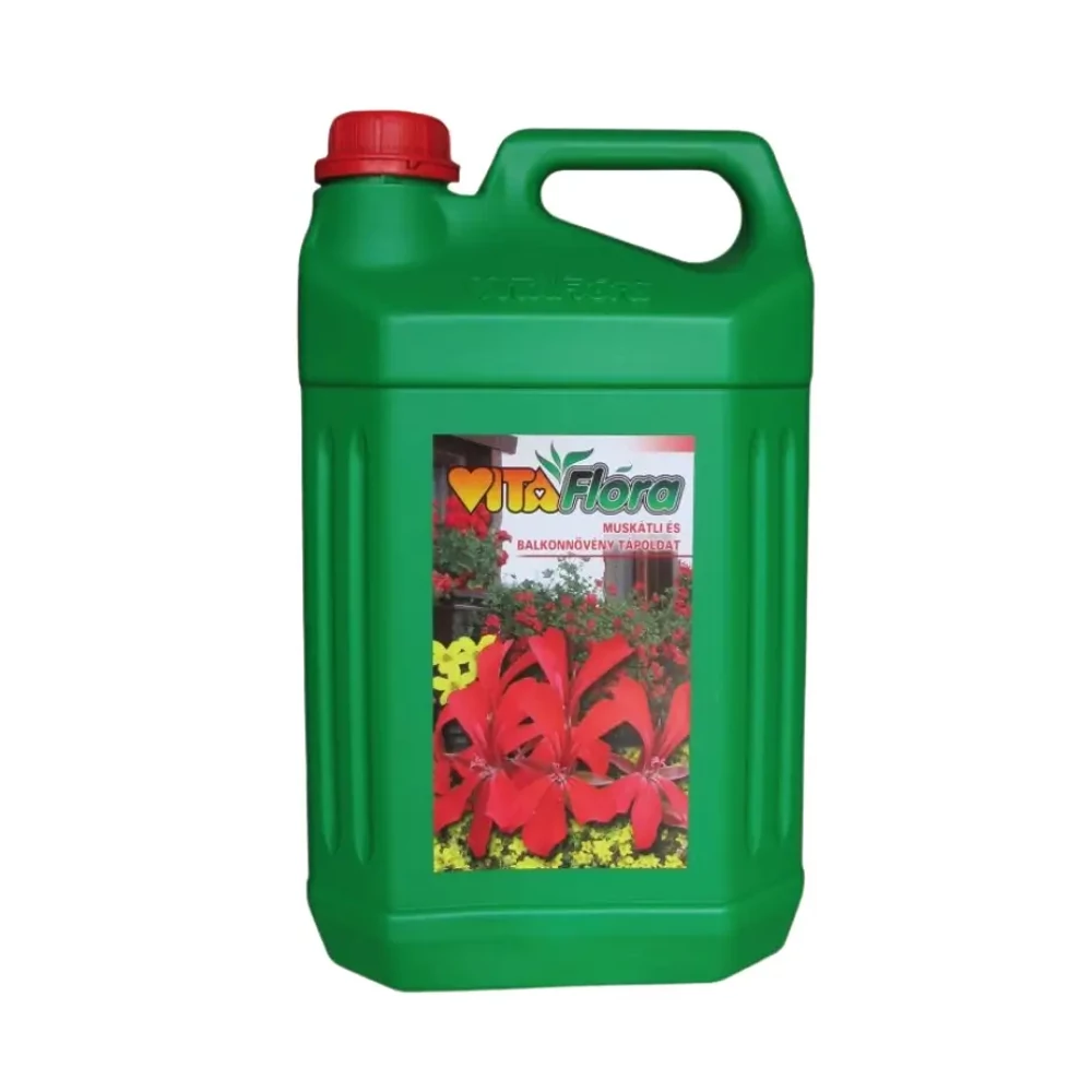 Vitaflóra Balkon és muskátli tápoldat 5L
