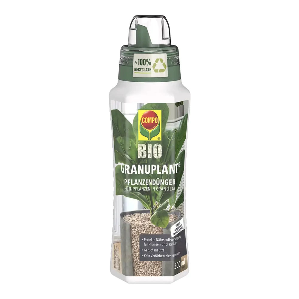 Compo Bio Granuplant természetes tápoldat granulátumba ültetett növényekhez 500ml