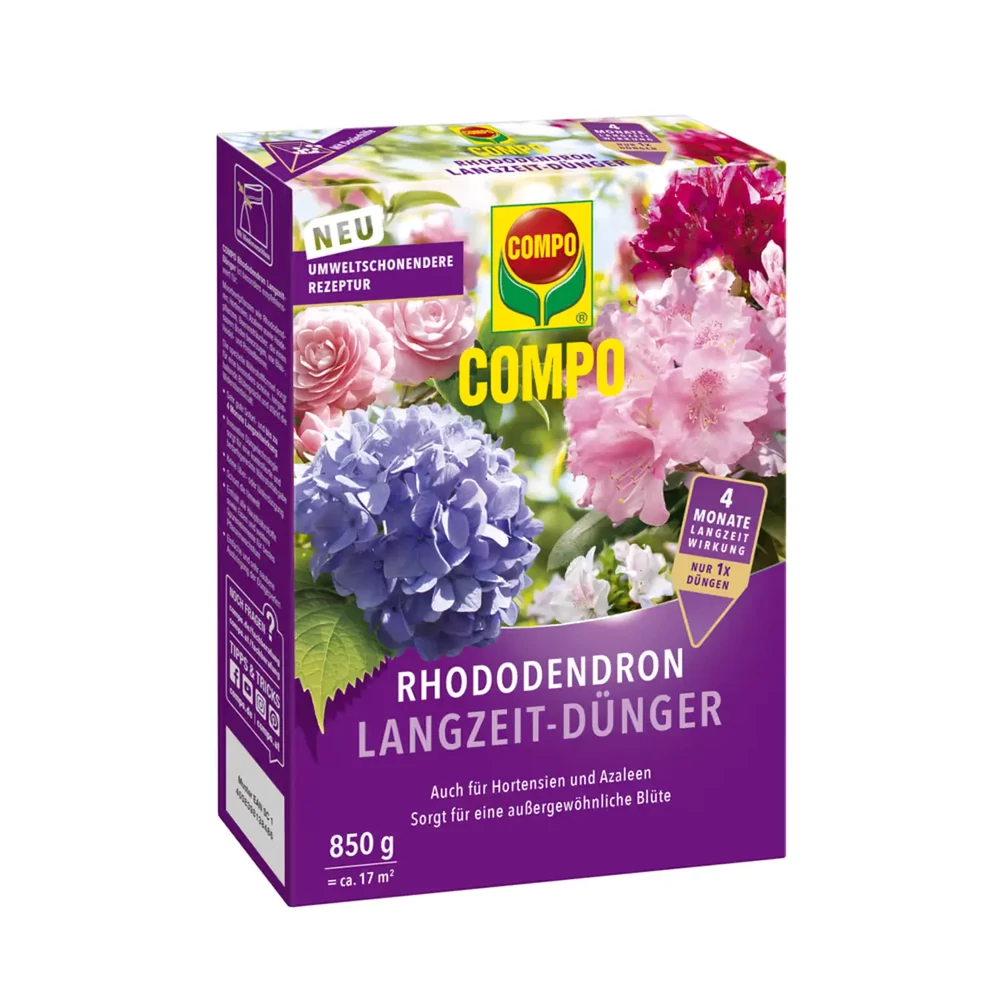 Compo hosszú hatású rhododendron és hortenzia műtrágya 850g