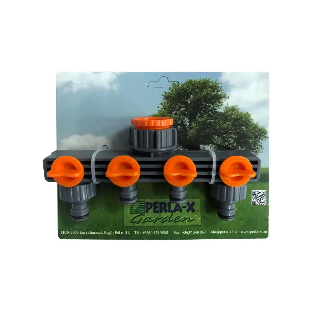 Garden belső menetes állítható csapcsatlakozó 4 utas