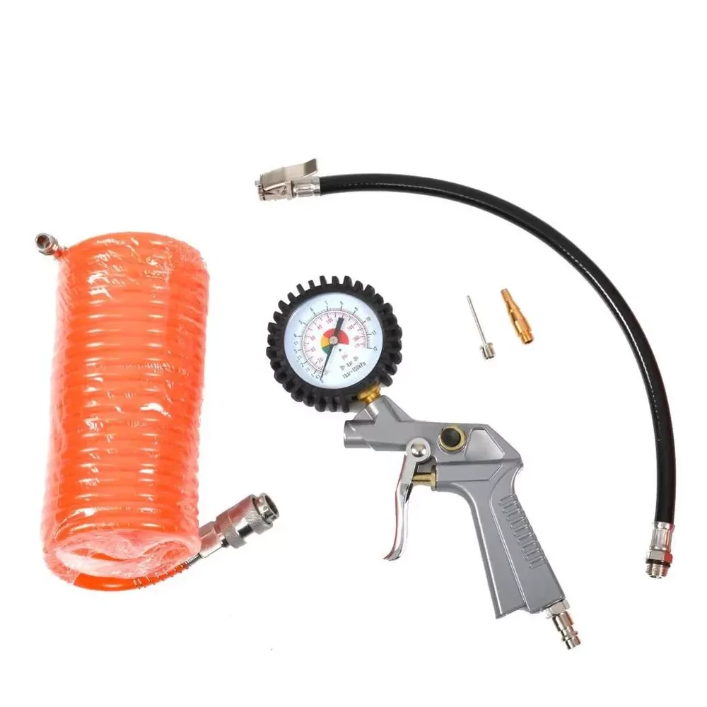 HECHT 002024 levegőpisztoly és levegőtömlő készlet