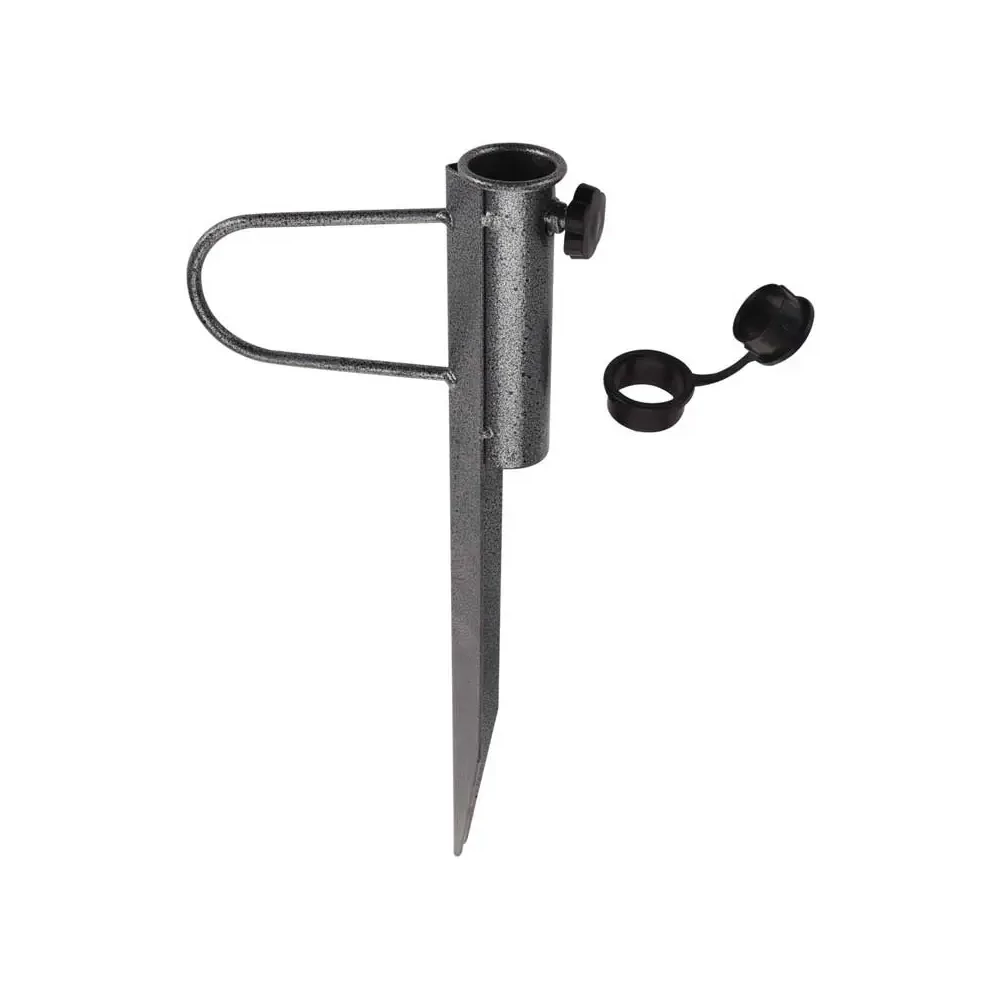 Kültéri fém leszúrható napernyőtartó 42cm