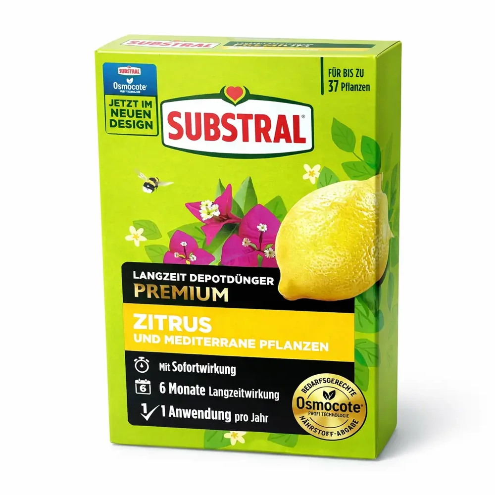 Substral Osmocote műtrágya citrus- és mediterrán növényekhez 750 g