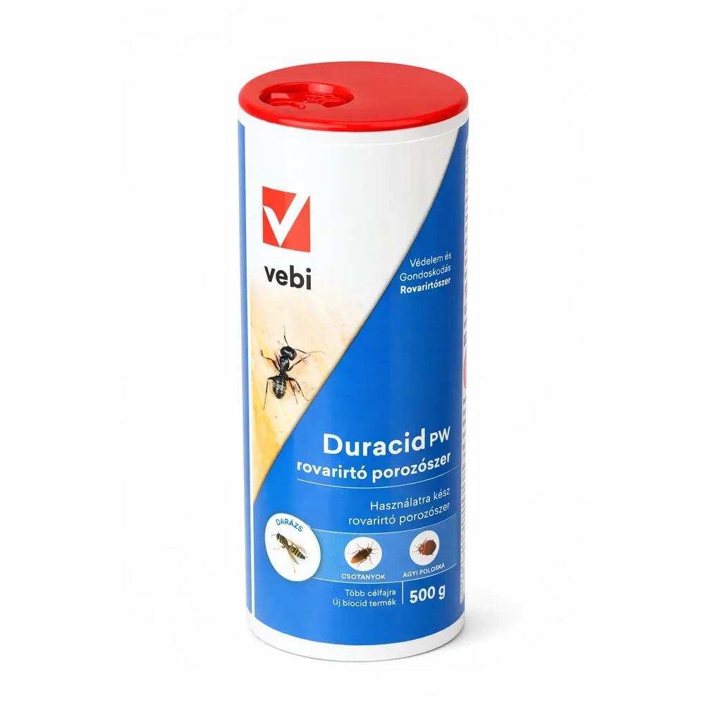 Vebi Duracid PW csótány- hangya- és mászórovar irtó por 500g