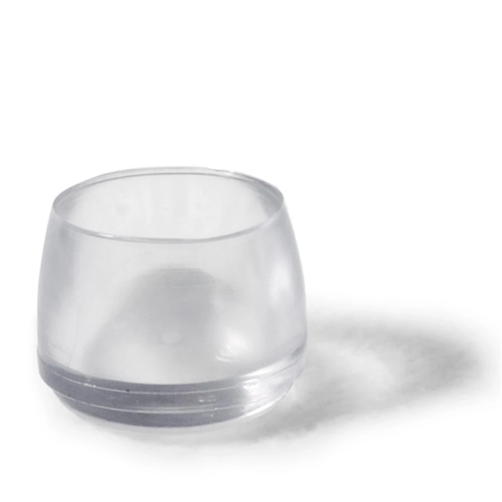 Széklábpapucs Műanyag D=22 Transzparens (4db)