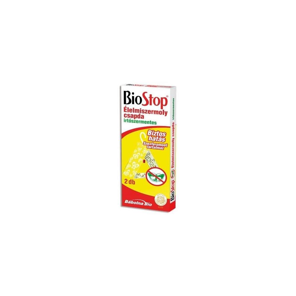 BioStop irtószermentes élelmiszermoly csapda 2db