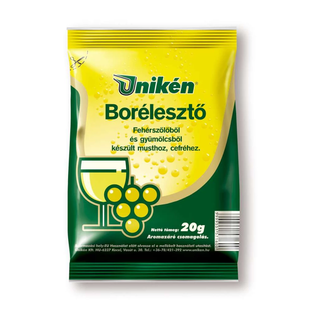 Unikén Borélesztő Fehérszőlő És Gyümölcs 20G