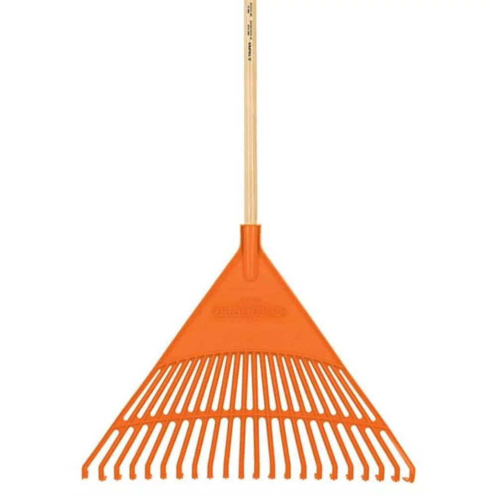 Truper Műanyag Lombseprű 22 Fogú 56cm Fa Nyéllel