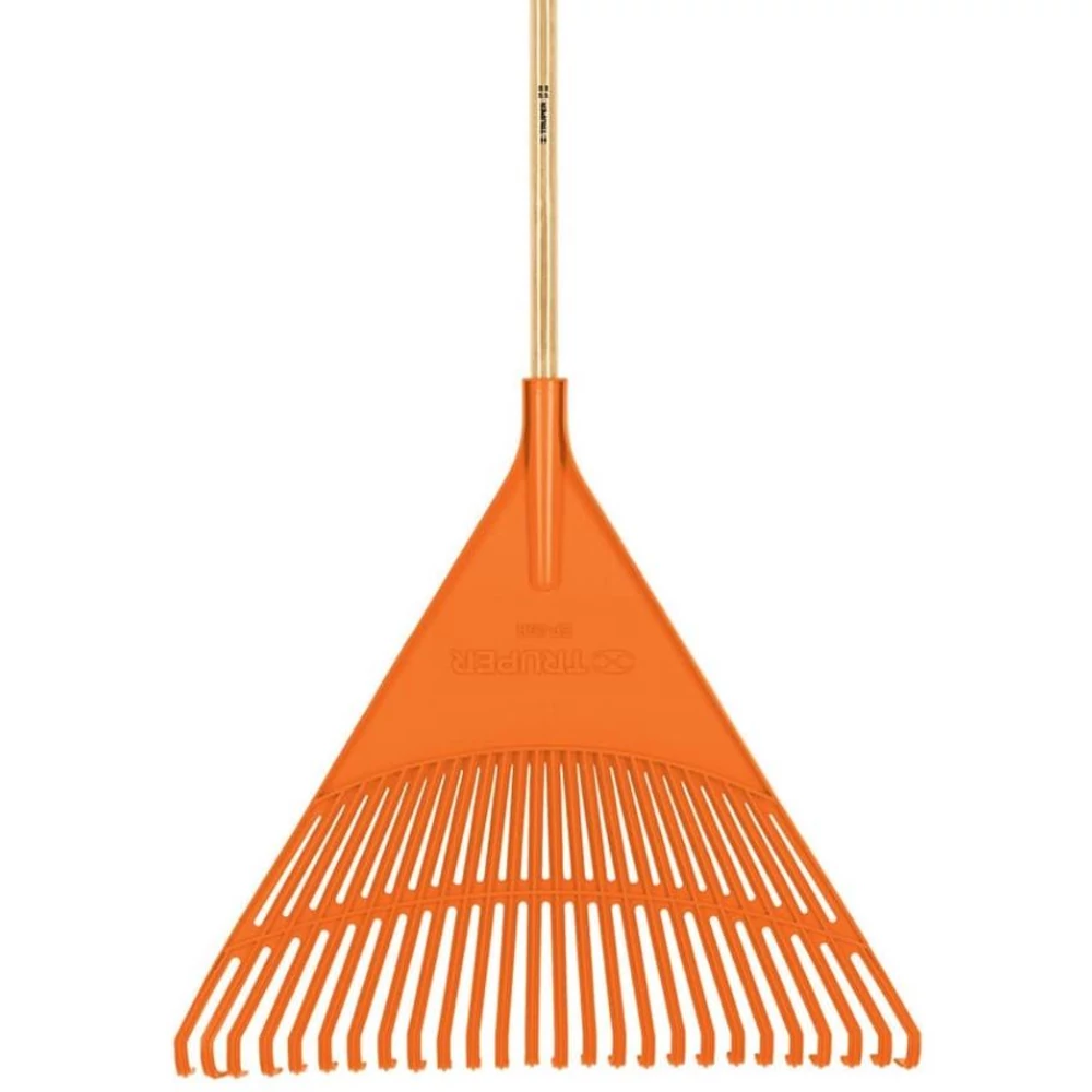 Truper Műanyag Lombseprű 26 Fogú 61cm Fa Nyéllel