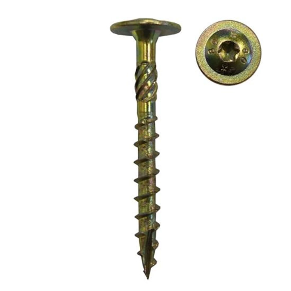 Pro-Fast Lapos Nagyfejű Szerkezetépítő Csavar 6X60mm (Torx 30)