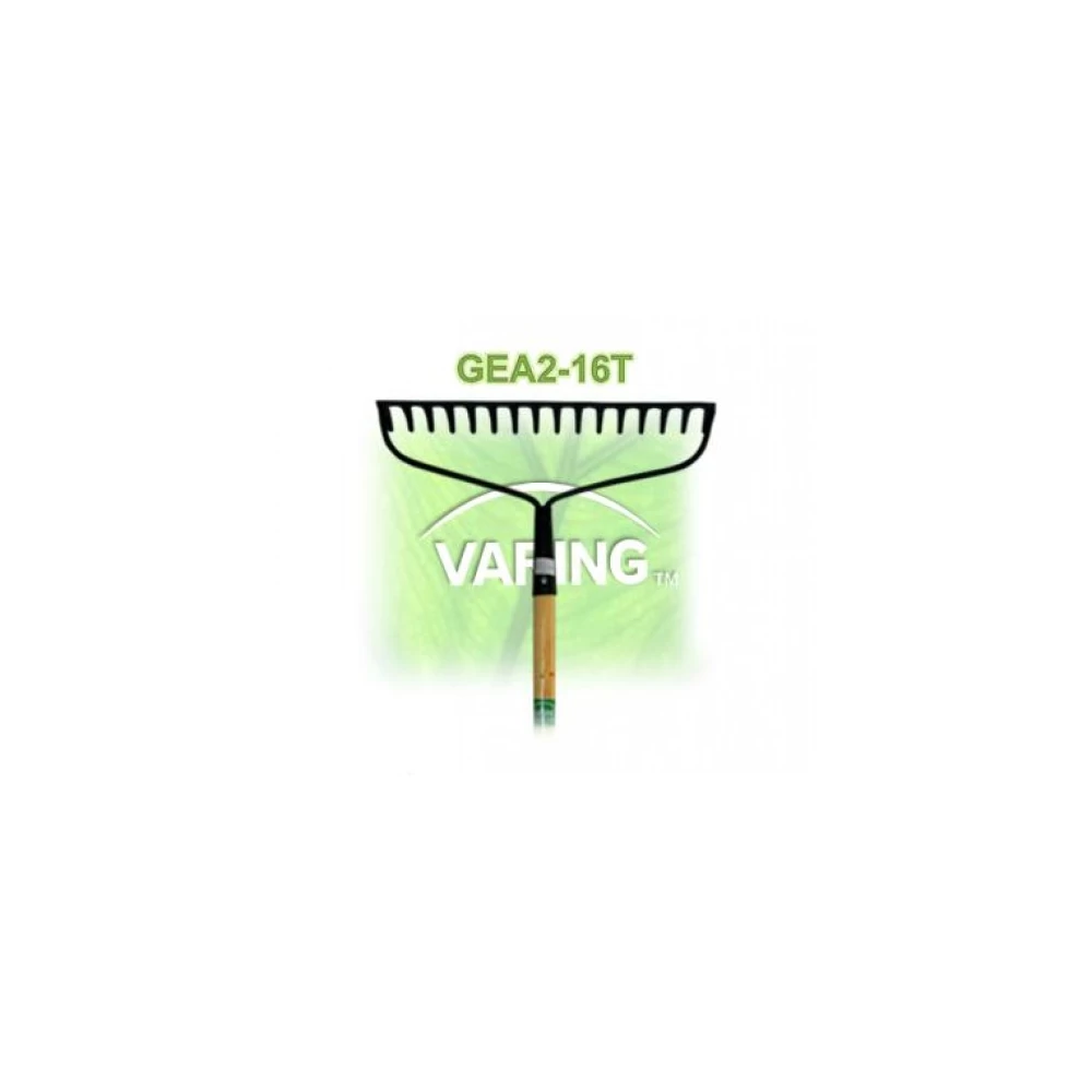 Varing Pro Gereblye 16 Fogú 40cm Lakkozott Fa Nyéllel