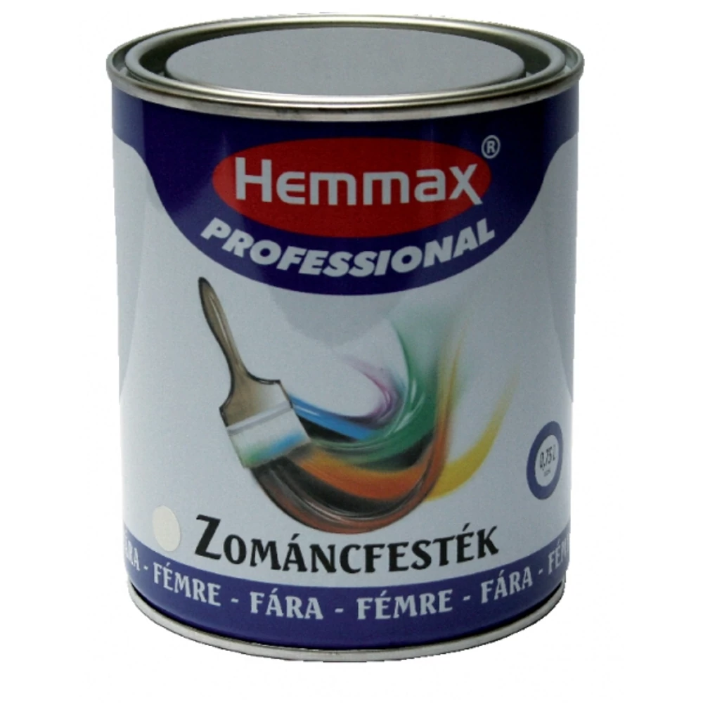 Hemmax Magasfényű Zománcfesték 0,75L Fehér