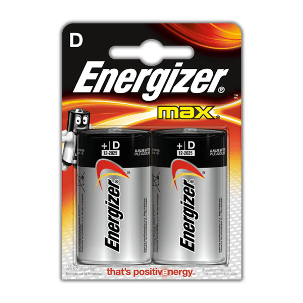 Energizer MAX D2 góliát elem (2db)