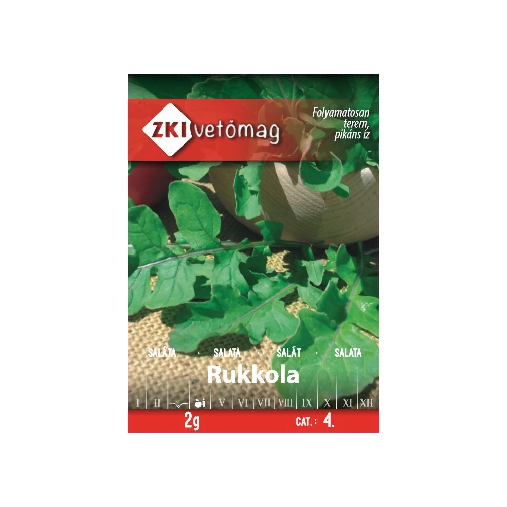 ZKI Saláta (Rukkola) Vetőmag 2G