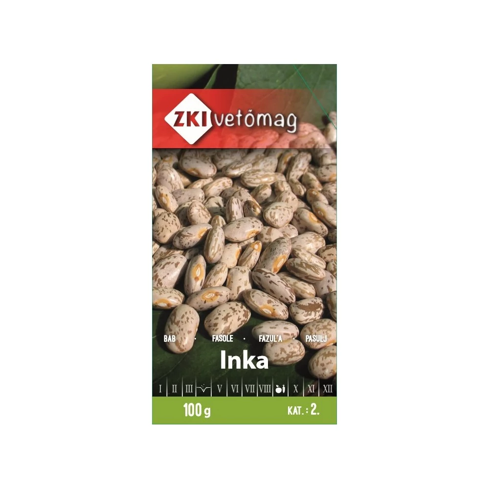 ZKI Szárazbab (Inka) Vetőmag 100G