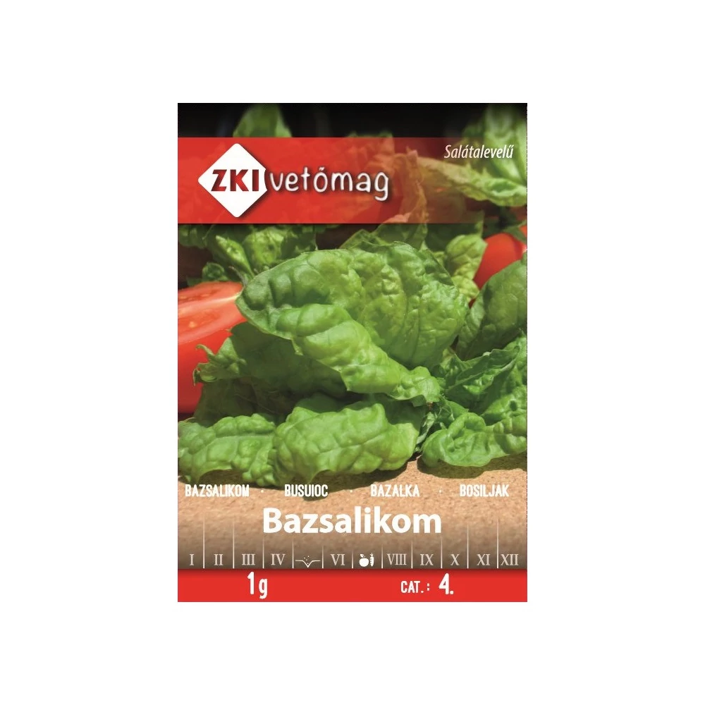 ZKI Salátalevelű Bazsalikom Vetőmag 2G