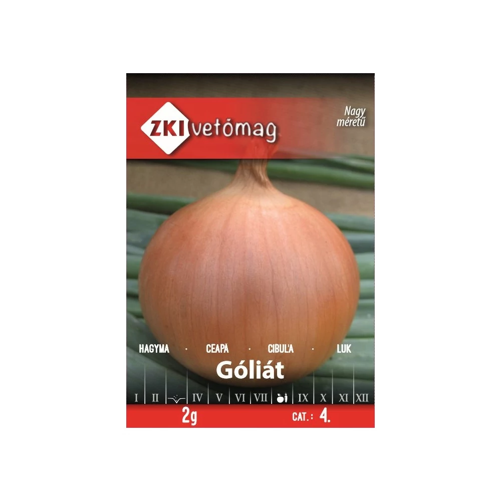 ZKI Hagyma (Góliát) Vetőmag 2G