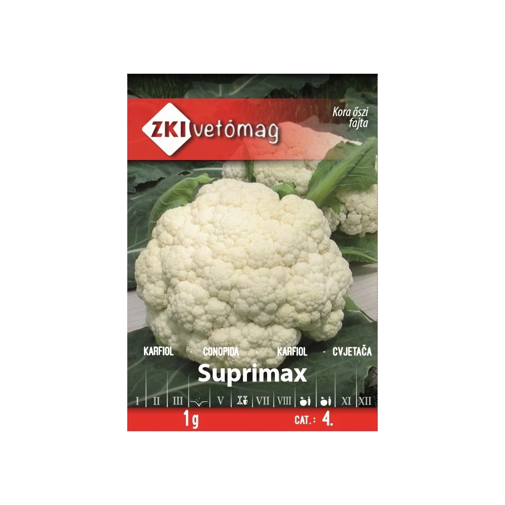 ZKI Karfiol (Suprimax) Vetőmag 1G