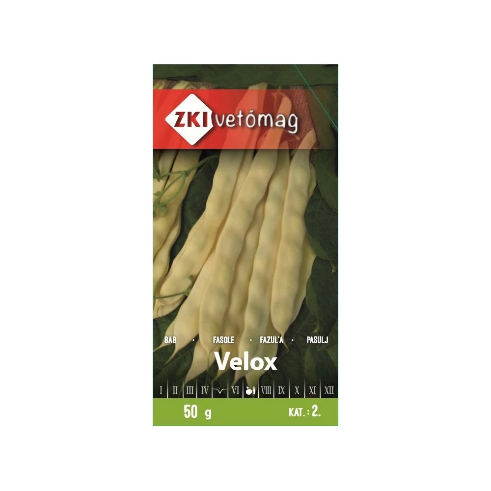 ZKI Karósbab (Velox) Vetőmag 50G