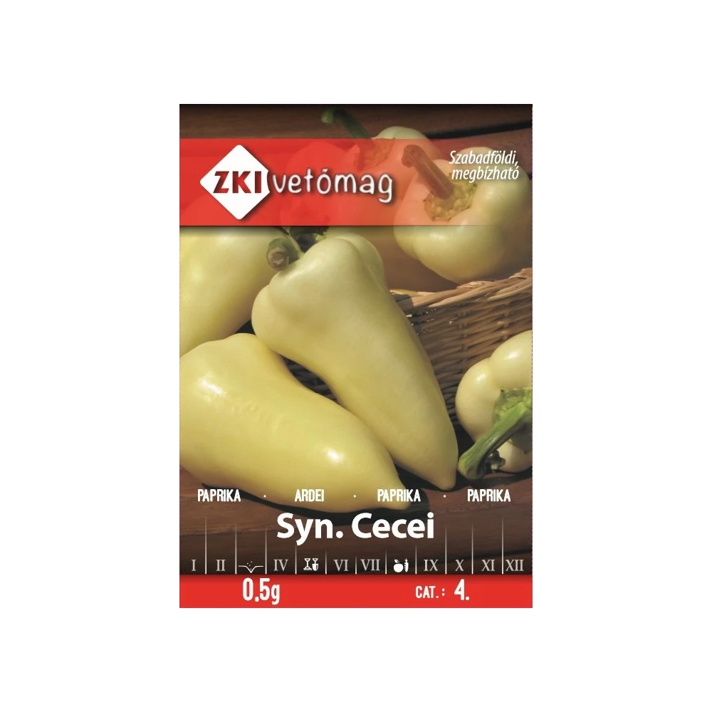 ZKI Paprika (Syn. Cecei) Vetőmag 0,5G