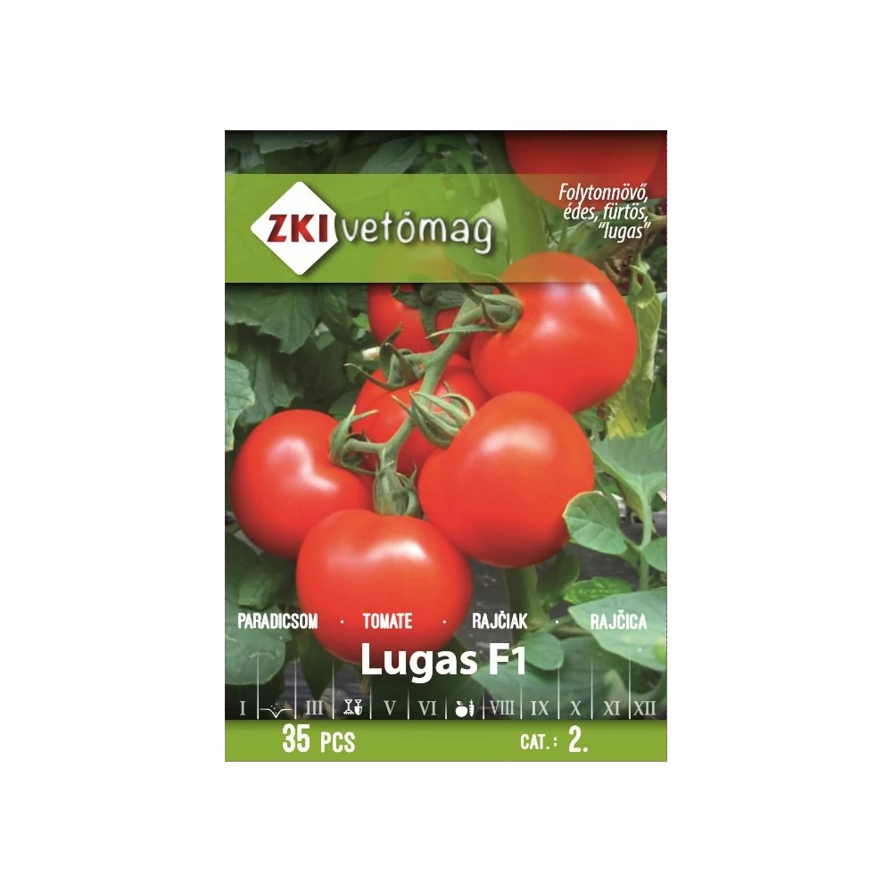 ZKI Paradicsom (Lugas F1) Vetőmag 35Szem