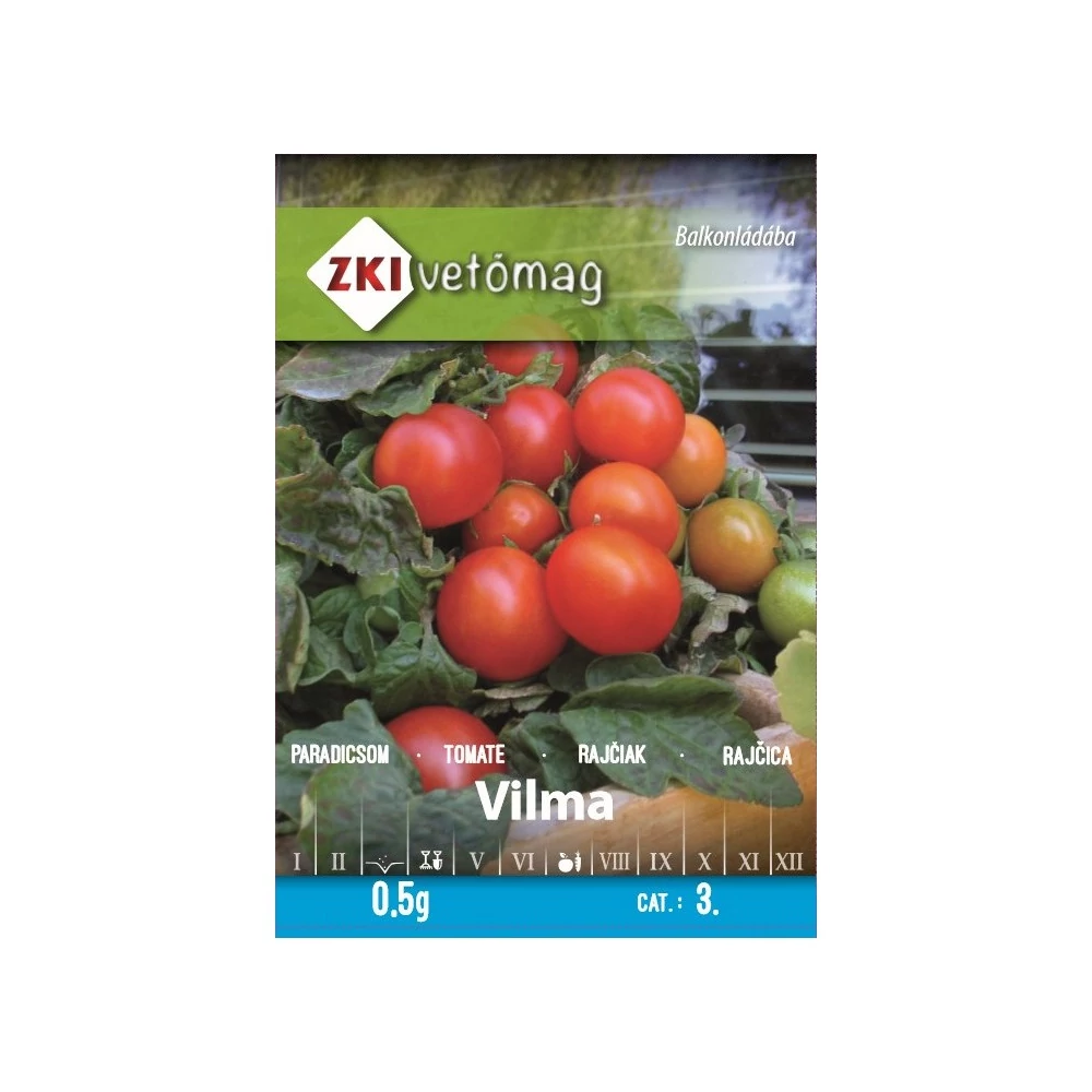 ZKI Balkonparadicsom (Vilma) Vetőmag 0,5G