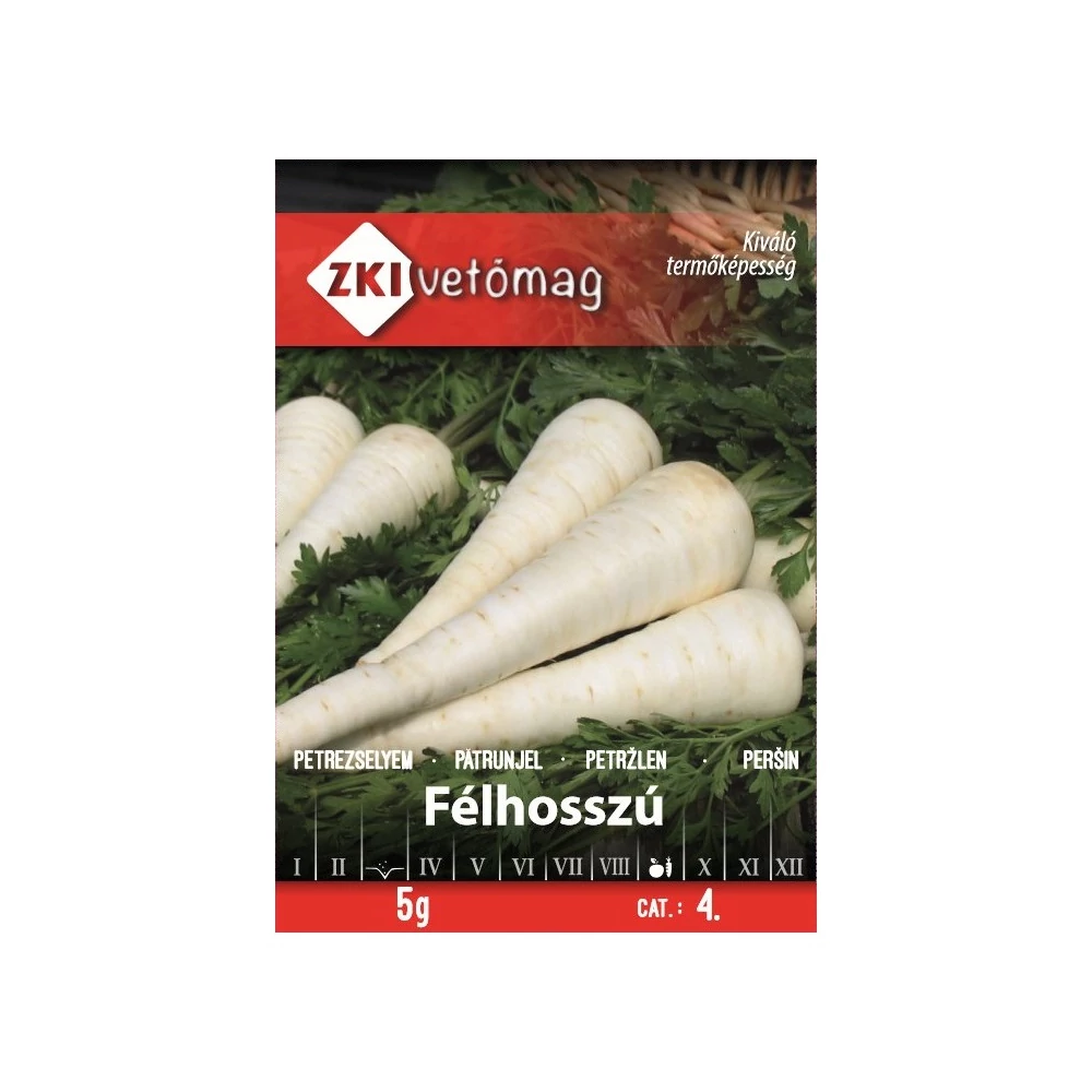ZKI Petrezselyem (Félhosszú) Vetőmag 5G