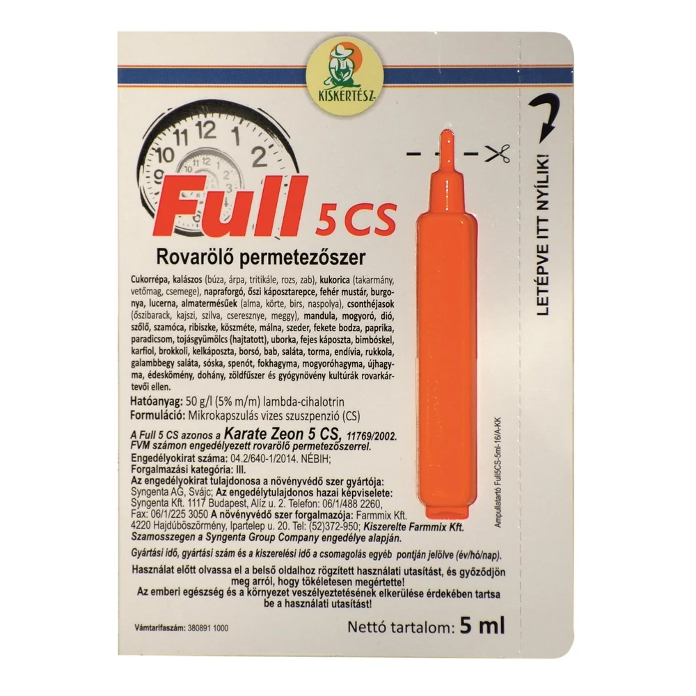 Full 5 Cs (Karate Zeon) Rovarölő Permetezőszer 5ml