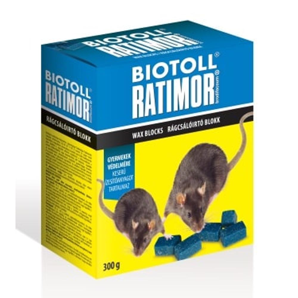 RATIMOR rágcsálóirtó blokk 300g