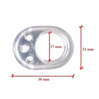 Kép 2/4 - Ajtóütköző Kilincsre Átlátszó (2db)