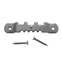 Kép 1/2 - Képkeretakasztó Fogazott 40X6mm + Szeg Horganyzott (10db)