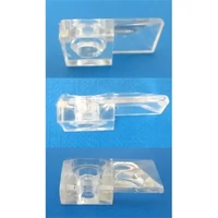 Kép 2/2 - Tükörleszorító Műanyag Áttetsző (4db)