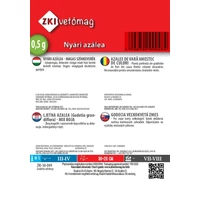 Kép 2/2 - ZKI Nyári Azálea Magas Színkeverék Virágmag 0,5G