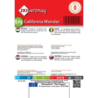 Kép 2/2 - ZKI Paprika (California Wonder) Vetőmag 0,4G