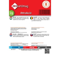 Kép 2/2 - ZKI Saláta (Attrakció) Vetőmag 2G
