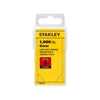 Kép 1/3 - STANLEY „A“ típusú tűzőkapocs 6mm (1000db)